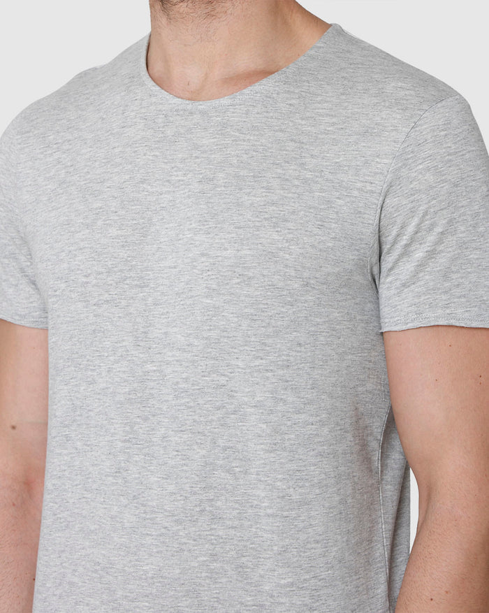 Grey Crew Neck T-Shirt