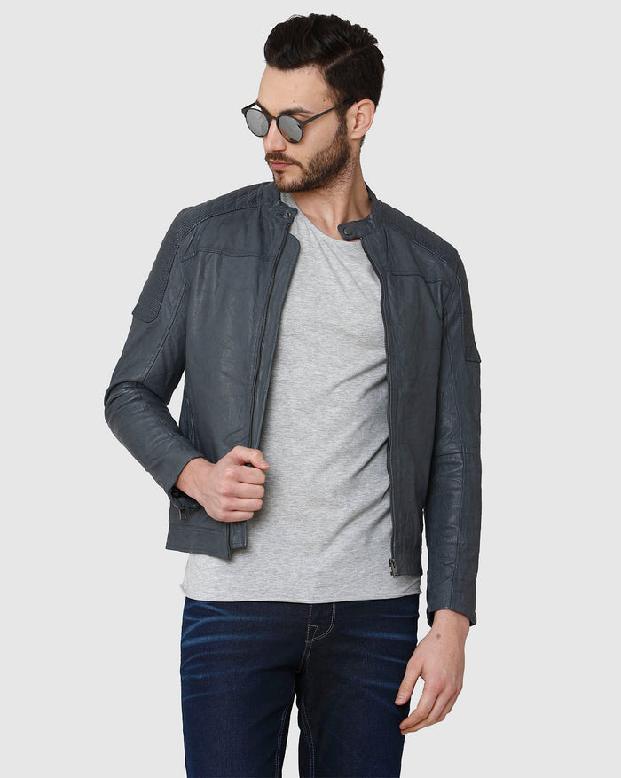 Grey Crew Neck T-Shirt