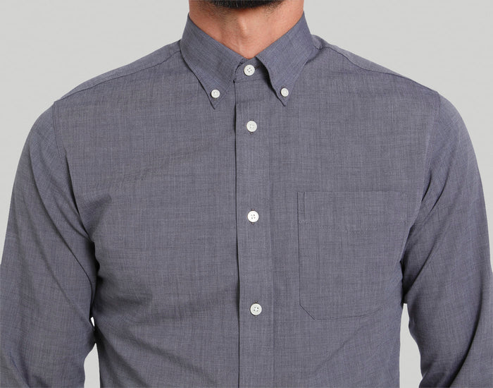 Grey Full Sleeves Shirt