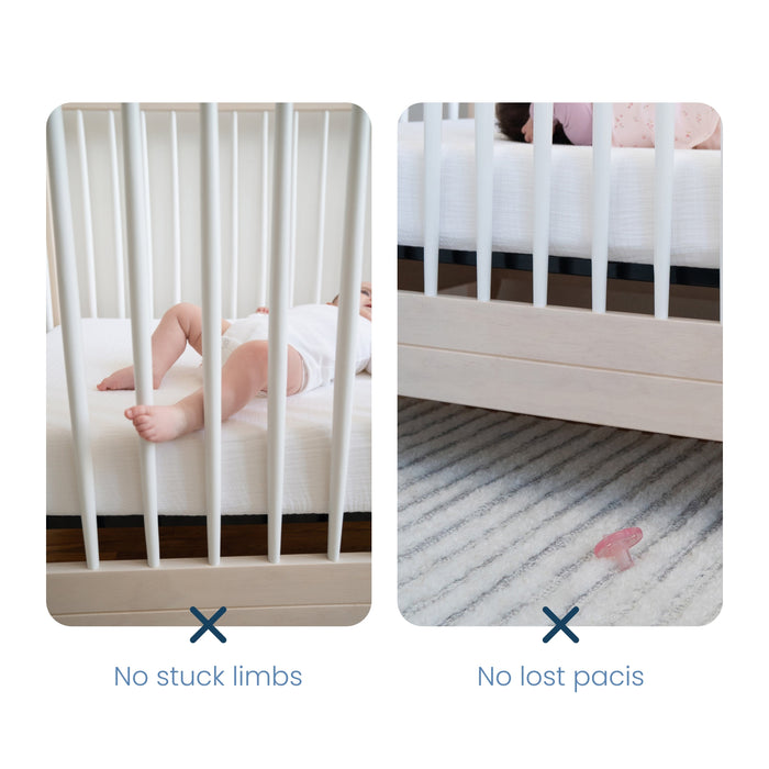 Halo Breathable Mesh Crib Liner for Mini Crib