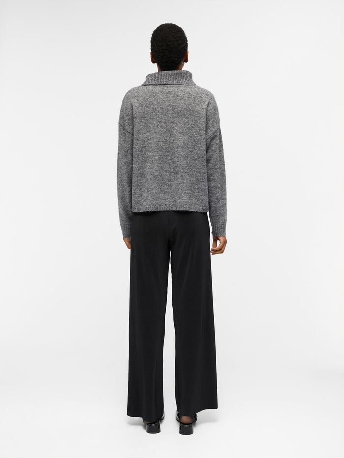 HILDA M/W PLISSE PANTS (BLACK)