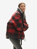 Holden Outerwear Reversible Wool Half Zip Jacket