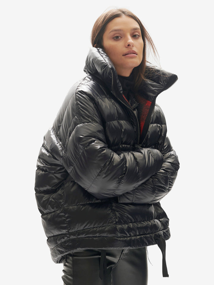 Holden Outerwear Reversible Wool Half Zip Jacket