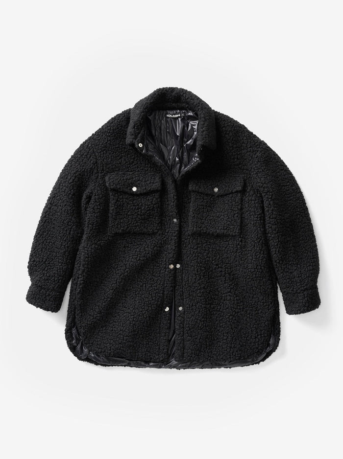 Holden Outerwear Wool Sherpa Shirt Jacket