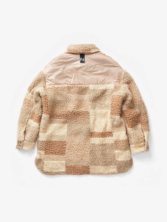 Holden Outerwear Wool Sherpa Shirt Jacket