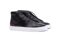 Moral Code Honeycrisp Women's Vegan High Top -Black/Red-10 #color_black-red