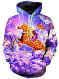 Horse Pepperoni Hoodie On Cue Apparel Epic Hoodie