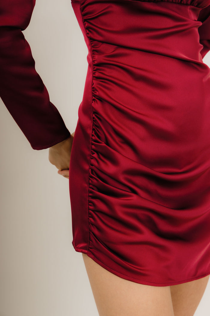 Urban Pioneers Female Isabel Dress DRESS BURGUNDY