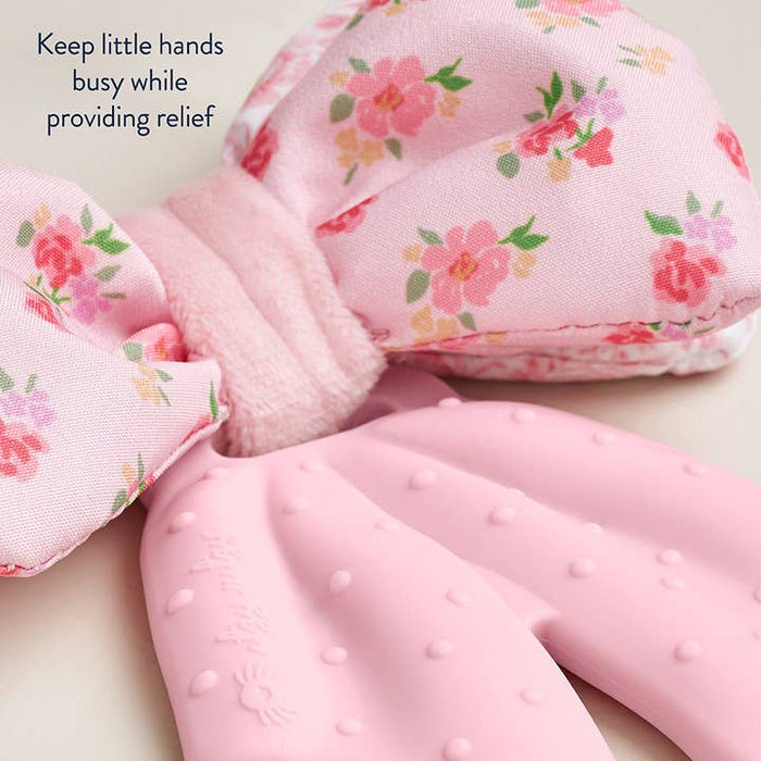 Itzy Ritzy Bow Sweetie Crinkle Sensory Teether