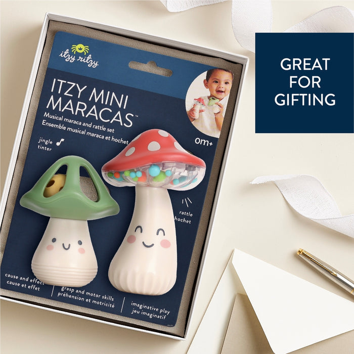 Itzy Ritzy Mini Maracas Musical Rattle Set