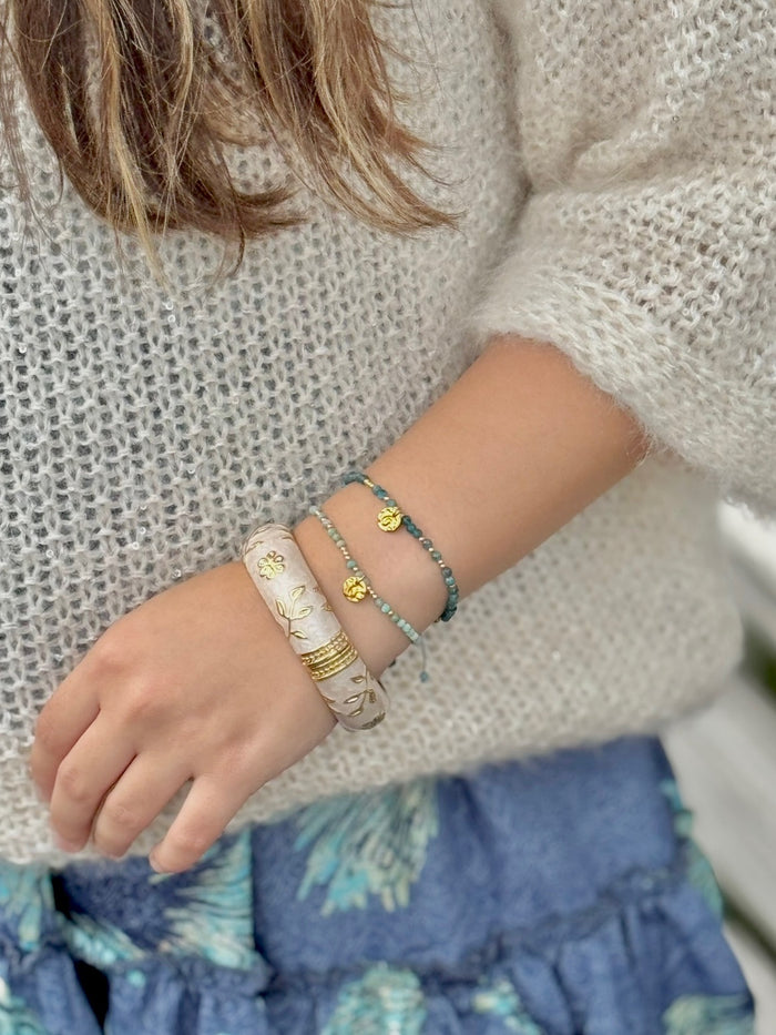 Ivanna Bracelet in Teal