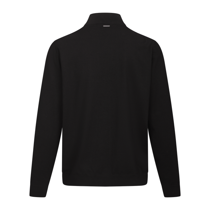 Urban Pioneers Male Jake Half-Zip SWEATER BLACK