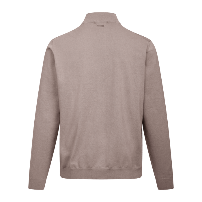 Urban Pioneers Male Jake Half-Zip SWEATER DARK SAND
