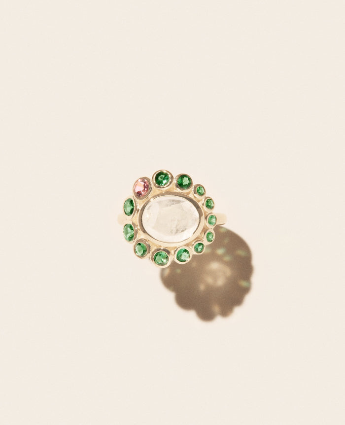 Jasmine Ring - Tsavorite