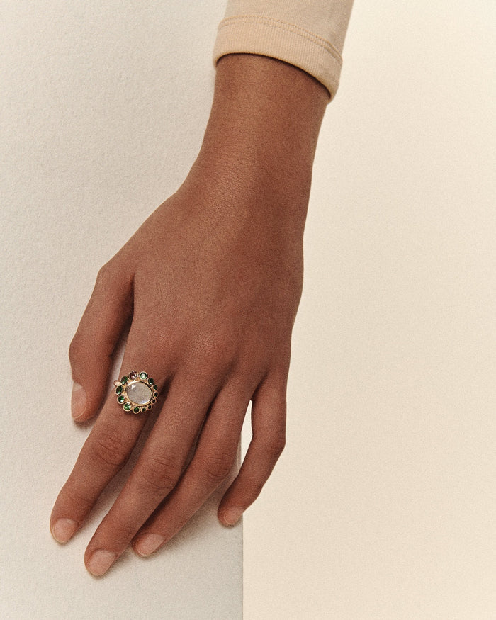 Jasmine Ring - Tsavorite