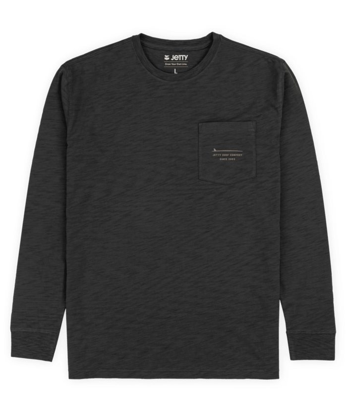 JETTY MENS SEDGE SLUB LONG SLEEVE SHIRT 26