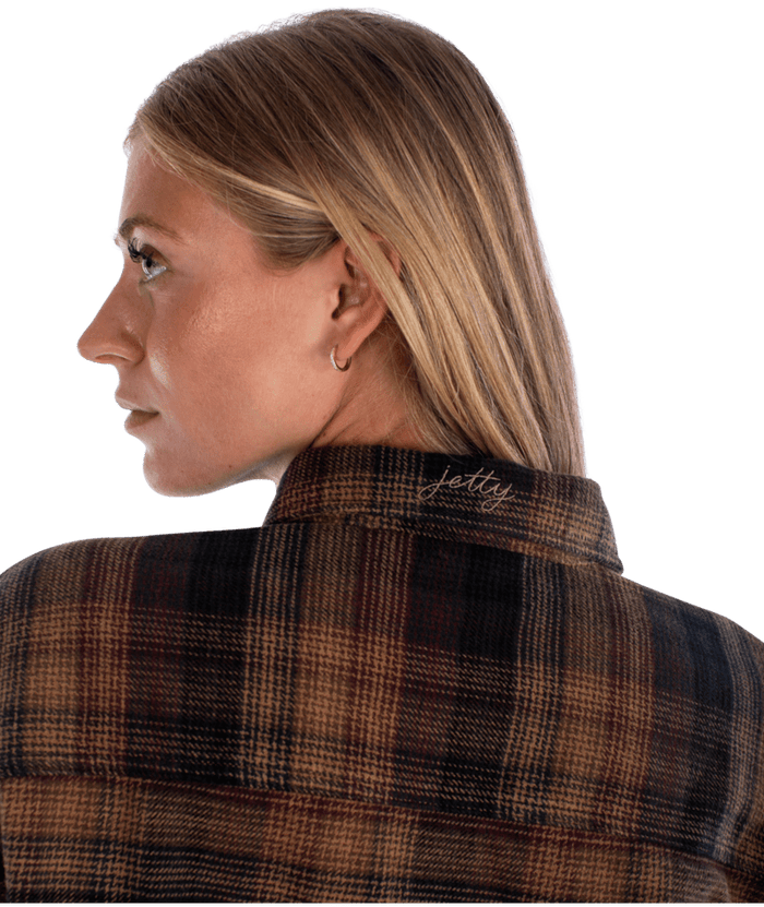 JETTY WOMENS ANCHOR FLANNEL