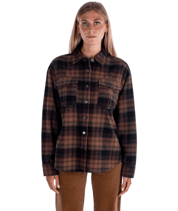 JETTY WOMENS ANCHOR FLANNEL