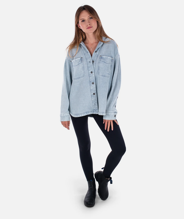 JETTY WOMENS EDEN KNIT LONG SLEEVE SHIRT 26