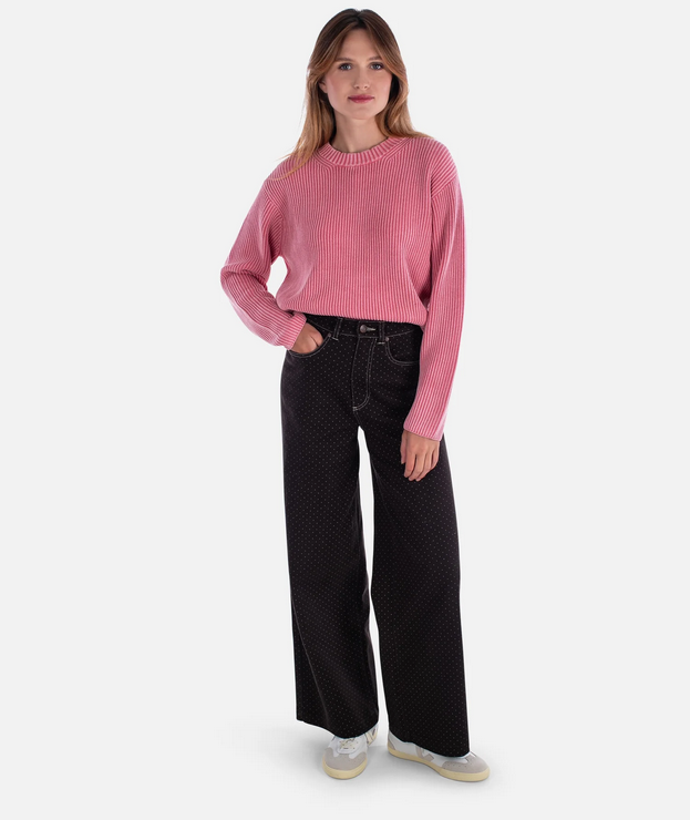 JETTY WOMENS SUNDRENCHED CREWNECK SWEATER 26