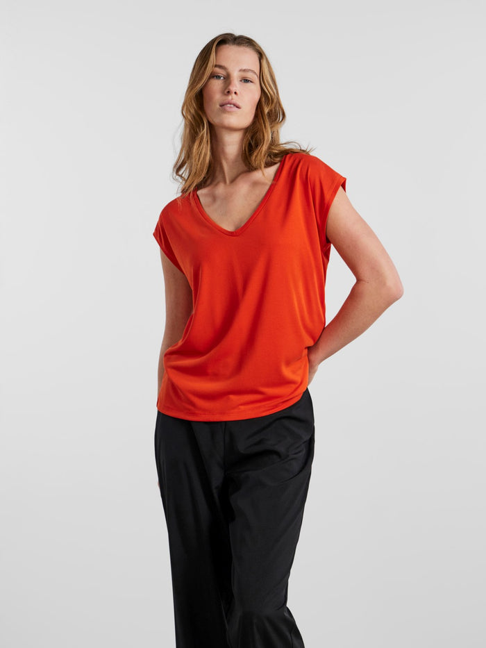 Kamala T-Shirt (Tangerine Tango)