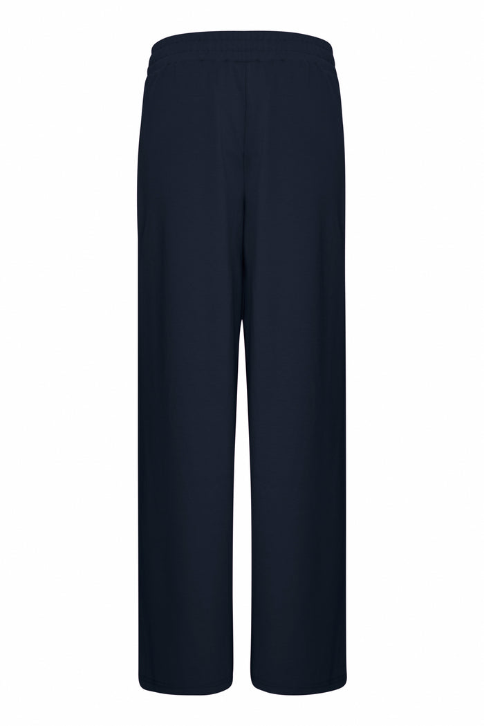 Kate Wide Leg Trousers (Total Eclipse/Navy)