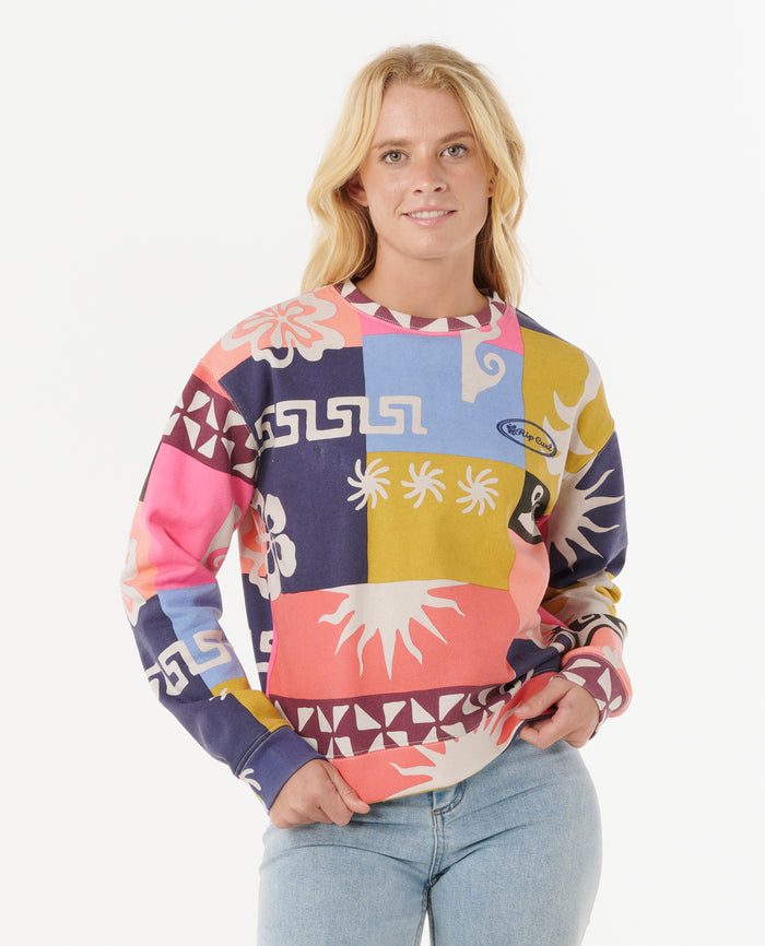 KEEPSAKES FLEECE CREW