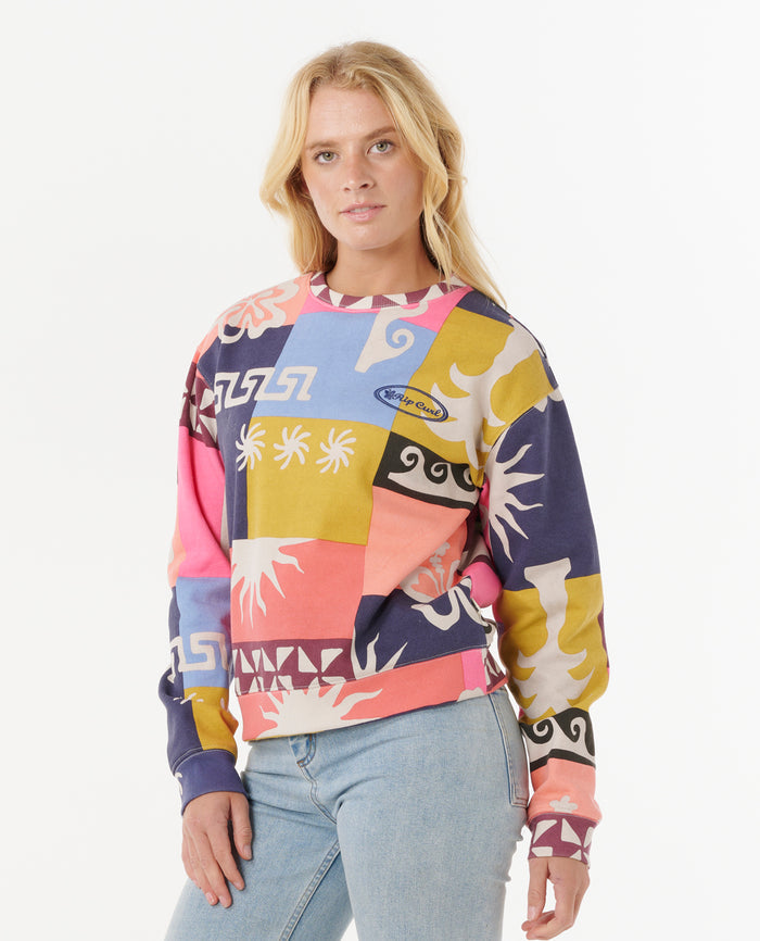 KEEPSAKES FLEECE CREW