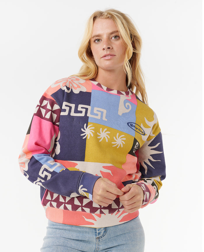 KEEPSAKES FLEECE CREW