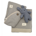 Kidu Knit Baby Blanket Gift Set