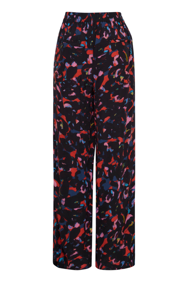 Kimli Trousers (Poppy Red Print Mix)