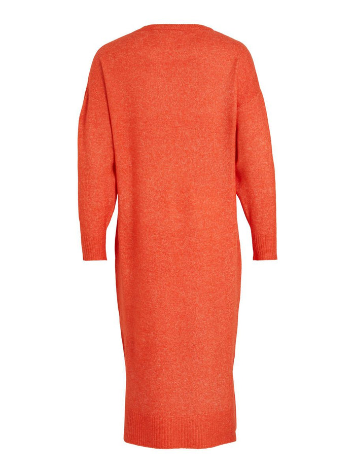 Kneela Knit Midi Dress (Tigerlily/Melange)
