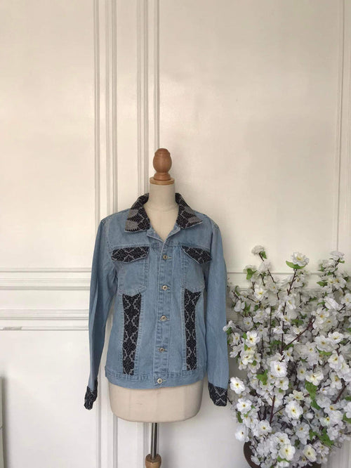 (l) Denim Jacket