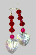Style the Large Valentine Heart Earring exclusively at Born To Glam