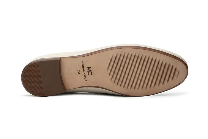 Moral Code Laurel Women's Ballet Flat - #color_bone