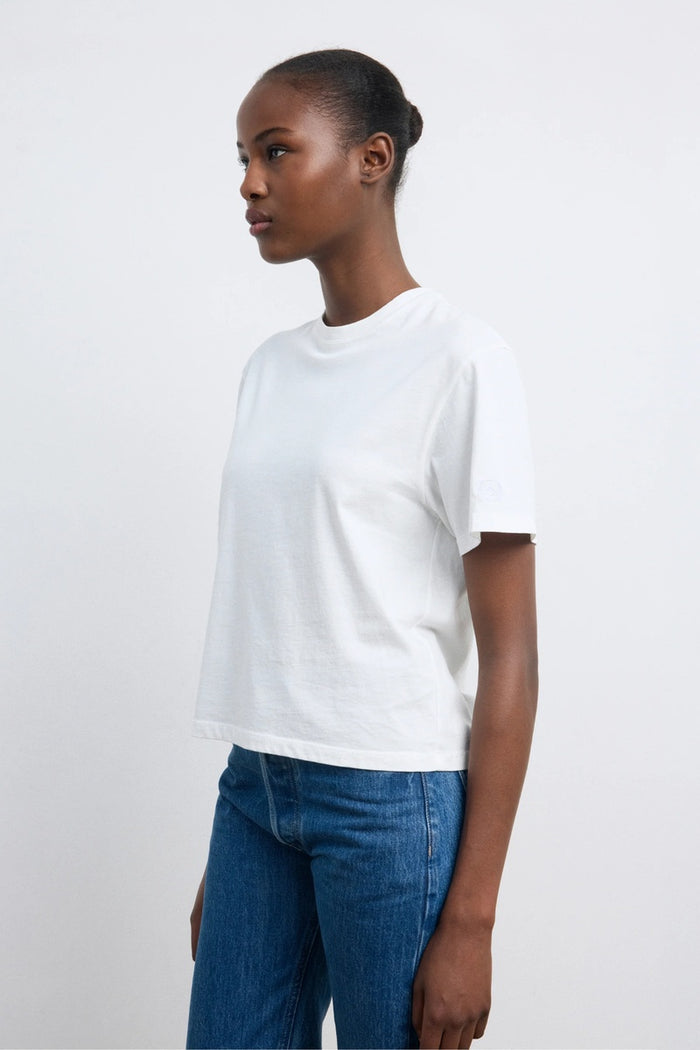 Laurent Crew Tee - White