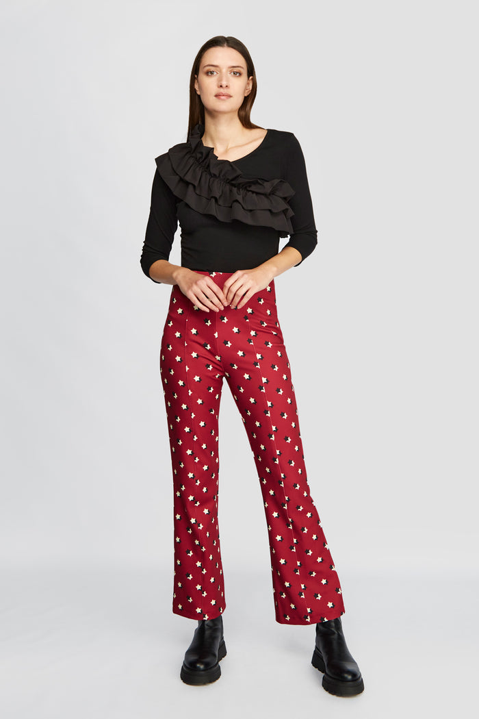 Le Mans Trousers (Burgundy)