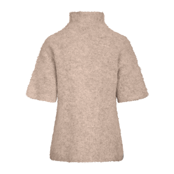 Urban Pioneers Female Leah SS Turtleneck SWEATER DARK SAND
