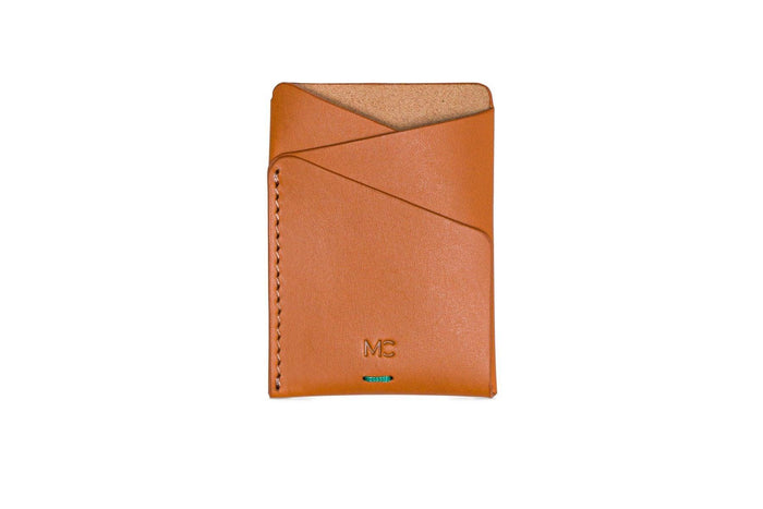 Moral Code Lennox Card Case - #color_cognac
