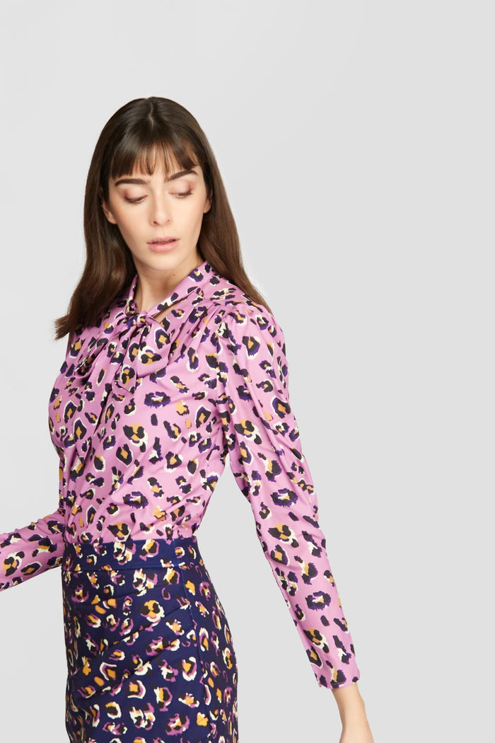 Leo Blouse (Lilac)