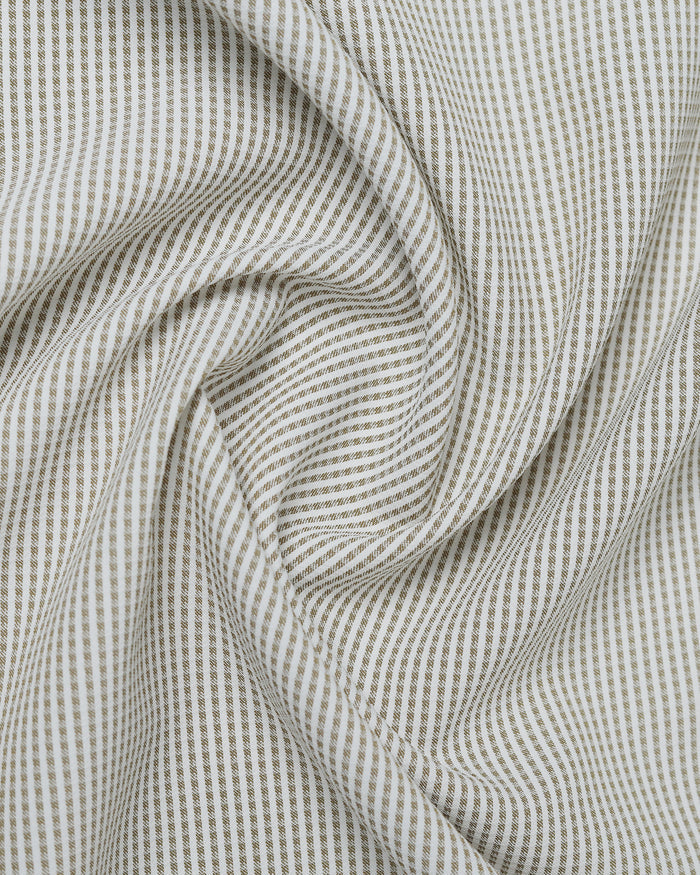 Light Olive Non Iron Textured Shirt - Rise E