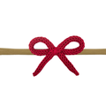 Lil Charms Crochet Bow Headband