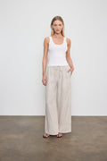 Linen Cropped Summer Pant