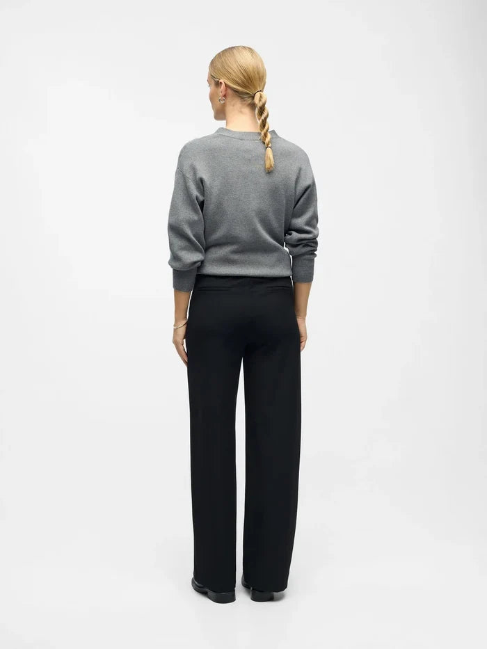 Lissey Wide Leg Pants (Black)