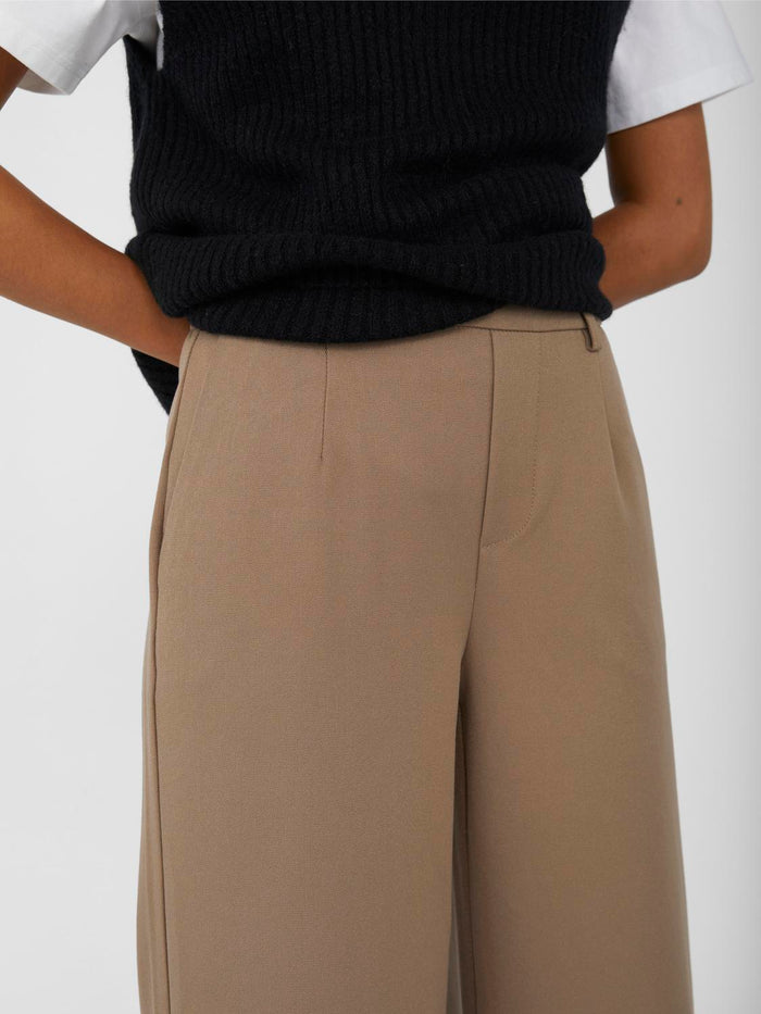Lissey Wide Leg Pants (Fossil)