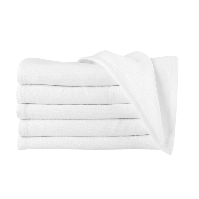 Little Pipers Birdseye Flat-fold Absorbent Burp Cloths