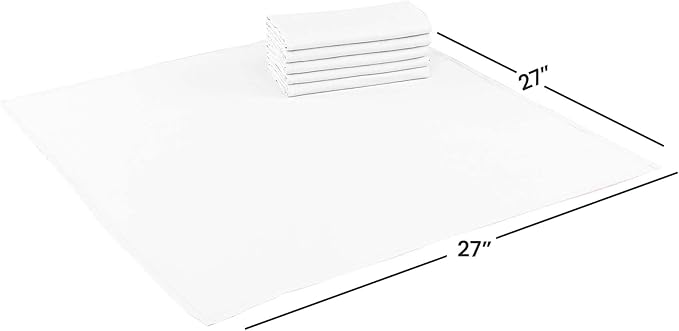 Little Pipers Birdseye Flat-fold Absorbent Burp Cloths