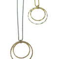 LJ Sonder Margo Double Circle Necklace