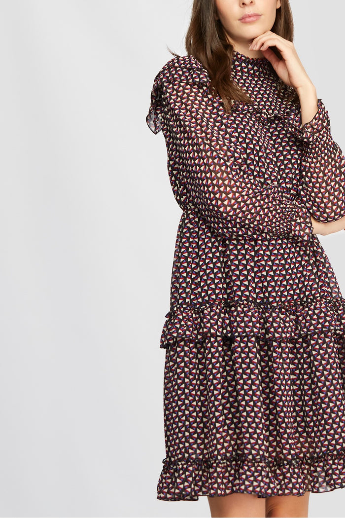 Lola Dress (Burgundy)