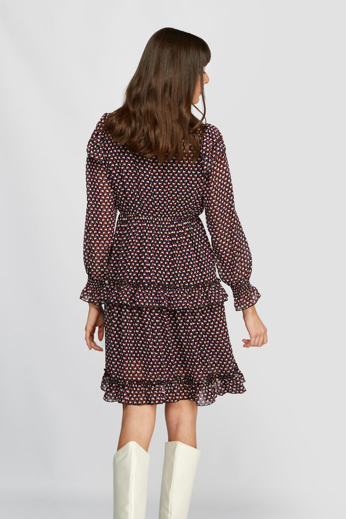 Lola Dress (Burgundy)